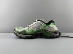 Balenciaga Triple S 2 Thick Sole Low-top Dad Shoes Green/White/Black Sports Shoes